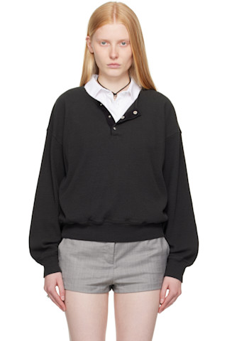 OUR LEGACY: Gray Balloon Sweatshirt | SSENSE