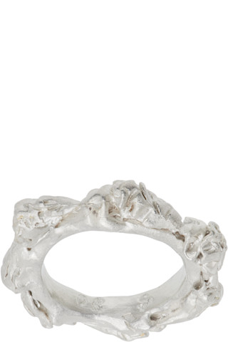 【関税込み】OUR LEGACY シルバー Oyster Petite リング Silver Oyster Petite Ring by OUR LEGACY on Sale