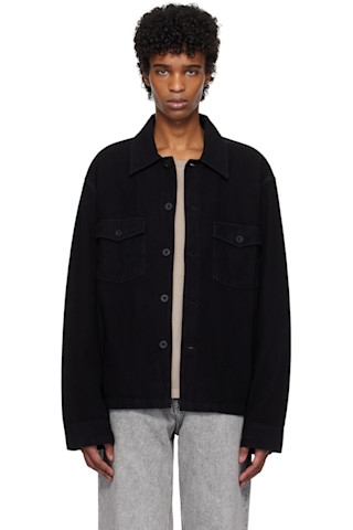 ま*う様 OUR LEGACY EVERYDAY COACH JACKET ブラ OUR LEGACY】 EVENING COACH JACKET - Black Fleecy Tech (OUR LEGACY