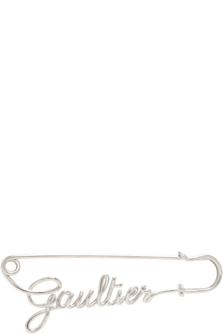 Jean Paul Gaultier ブローチ Silver 'The Gaultier' Brooch by Jean Paul Gaultier on Sale