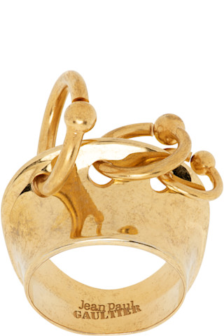 【関税込み】Jean Paul Gaultier シルバー The Piercing リング 251808F024000_1.jpg
