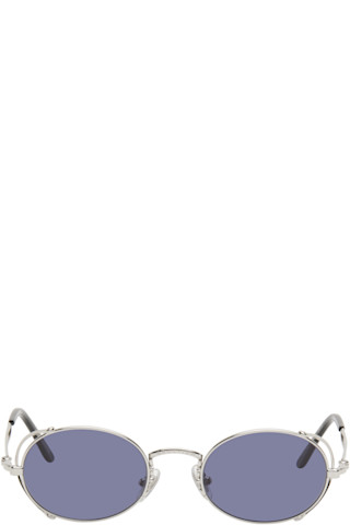 【関税込み】Jean Paul Gaultier シルバー 55-3175 サングラス Jean Paul Gaultier レディース 55-3175サングラス の シルバー
