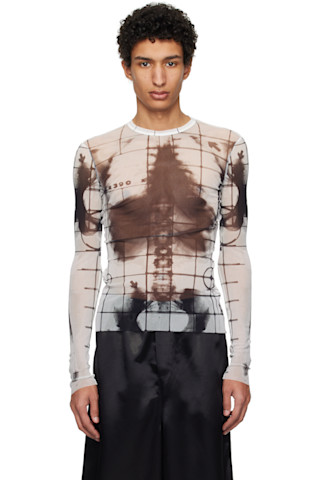 美品 JEAN PAUL GAULTIER トップス オフショルダー 白 251808M213004_1.jpg
