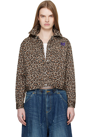 Brown Penny Jean Jacket by NEEDLES on Sale