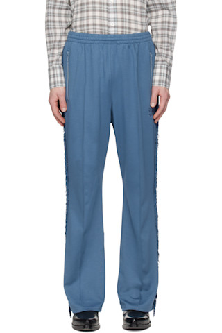 NEEDLESのネイビー Fringe ブーツカット トラックパンツがセール中