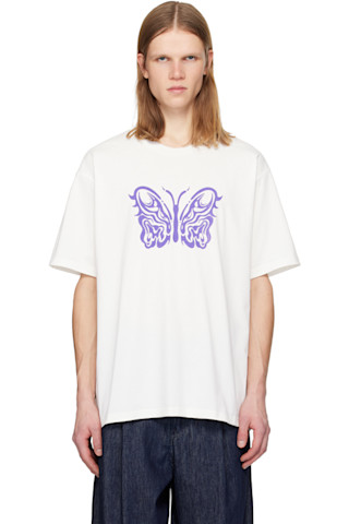 NEEDLESのオフホワイト Kae Tanakaエディション S/S クルーネックT