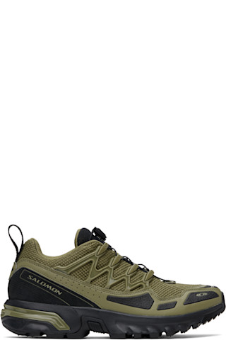 【関税込み】Salomon カーキ ACS + Seasonal スニーカー Khaki ACS + Seasonal Sneakers by Salomon on Sale
