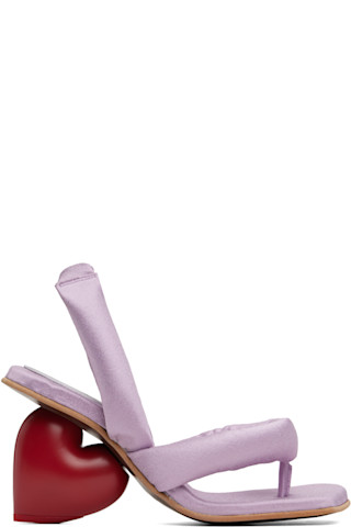 【関税込み】YUME YUME パープル Love ヒールサンダル YUME YUME Purple Love Heeled Sandals Yume Yume