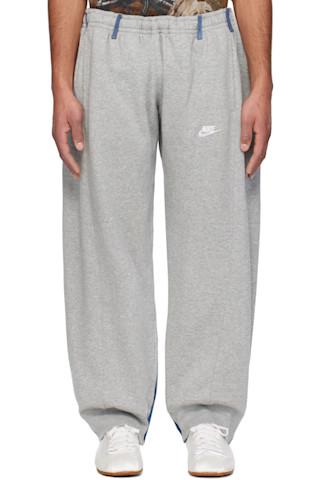 Bless: Gray & Blue Nº68 Overjoggingjeans Sweatpants | SSENSE Bless: Gray & Blue Nº68 Overjoggingjeans Sweatpants | SSENSE