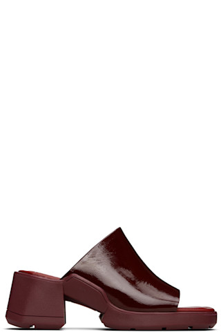 【関税込み】Miista バーガンディ Clarin ミュール Burgundy Clarin Mules by Miista on Sale