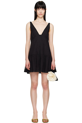 【関税込み】BEC + BRIDGE ブラック Franka ミニワンピース Black Franka Minidress by BEC + BRIDGE on Sale