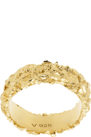 Veneda Carter: SSENSE Exclusive Gold VC007 Ring | SSENSE