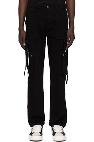 AMIRI: ブラック Tactical カーゴパンツ | SSENSE 日本 AMIRI: ブラック Tactical カーゴパンツ | SSENSE 日本