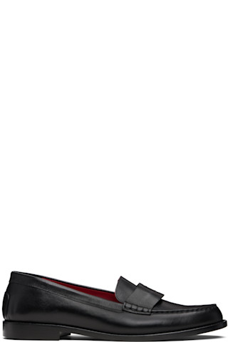 Enfants Riches Déprimés: Black Penny Loafers | SSENSE