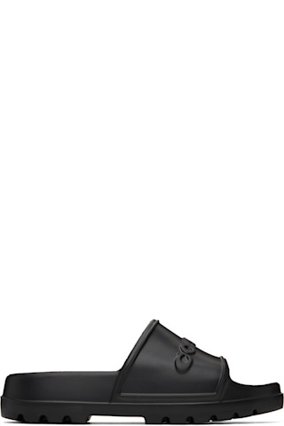 【関税込み】Coach 1941 ブラック Jesse プールスライド Black Jesse Pool Slides by Coach 1941 on Sale