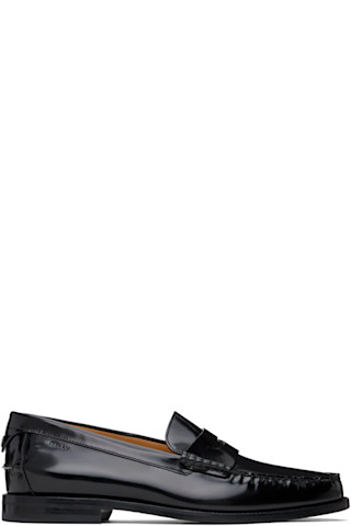 【関税込み】Bally ブラック Charlex ローファー Black Charlex Loafers by Bally on Sale