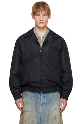 WACKO MARIA: Black McGregor Edition Anti-Freeze Jacket | SSENSE WACKO MARIA: Black McGregor Edition Anti-Freeze Jacket | SSENSE