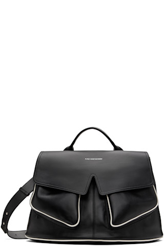 Kiko Kostadinov: Black Mezulari Bag | SSENSE Kiko Kostadinov: Black Mezulari Bag | SSENSE