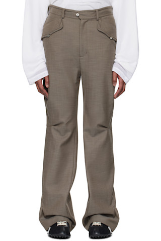 Kiko kostadinov バージンウールトラウザーズ Kiko Kostadinov(キココスタディノフ) JACKLIGHT TROUSER