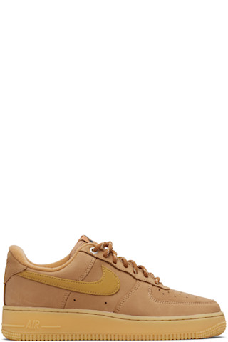 nike air force tan sole
