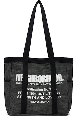 Neighborhoodのブラック M デニムトートがセール中