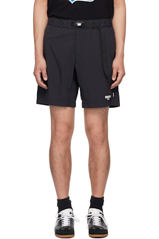 Neighborhood: ブラック Multifunctional ショートパンツ