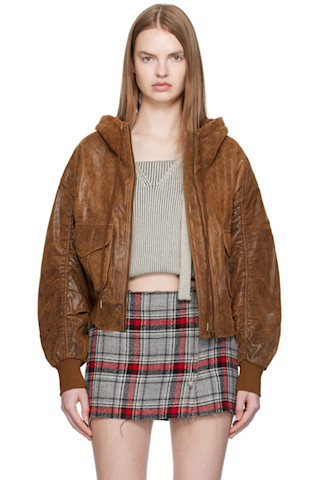 BiiArianna✨ アールサーティーン R13 レザーボンバー 252021F064000_1.jpg