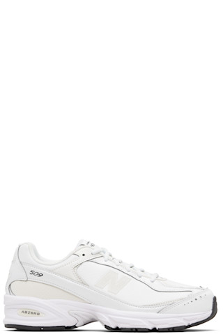 White New Balance Edition 509 Sneakers by Comme des Garçons Homme