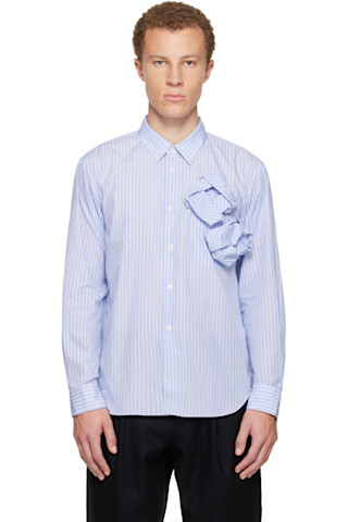 Comme des Garçons Homme Deuxのブルー Rose Front コットン