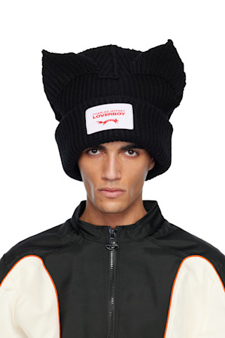 Charles Jeffrey LOVERBOY Chunky Ears　黒 252101M138000_1.jpg
