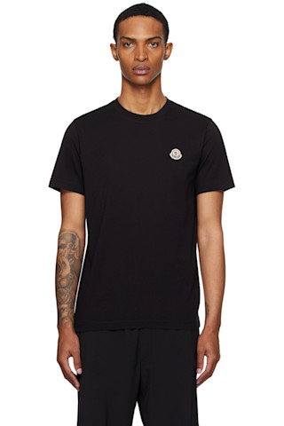 直営店買付【MONCLER】LOGO PATCH Tシャツ 3枚セット コットン 252111M213059_1.jpg