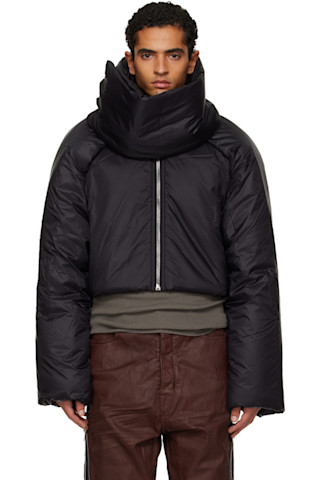 Black Concordians Convertible Cropped Jacket