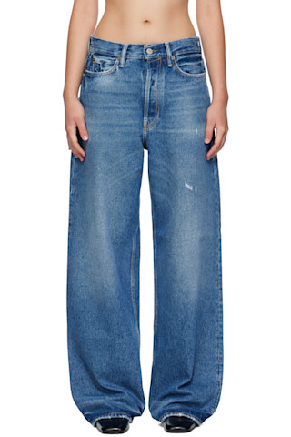 Acne Studios ルーズフィットジーンズ 1981 ライトブルー Acne Studios - ルーズフィットジーンズ - 1981 - ライトブルー