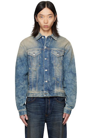 Acne Studios: ブルー 2006M Goldmine デニムジャケット | SSENSE 日本