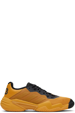 Gold & Black US Open Barricade 13 Sneakers by Y-3 on Sale