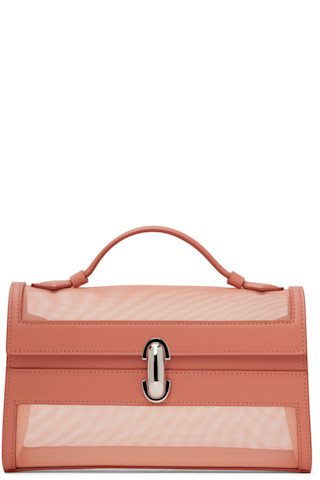 【関税込み】Savette ピンク Symmetry Pochette バッグ Savette: Pink Symmetry Pochette Bag | SSENSE