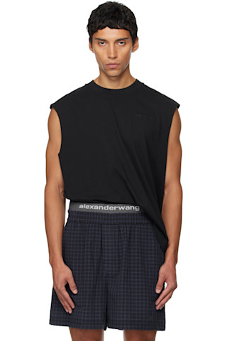Alexander Wangのブラック マッスルタンクトップがセール中