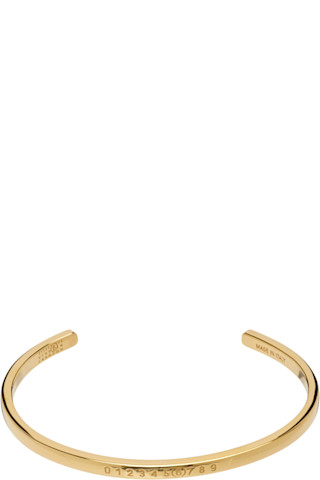 MM6 Maison Margiela: Logo Bracelet | SSENSE