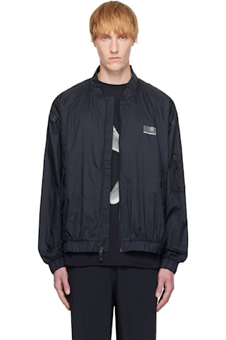 【MM6 Maison Margiela×Salomon】軽量 ボンバージャケット MM6 Maison Margiela: ブラック Salomonエディション スポーツ