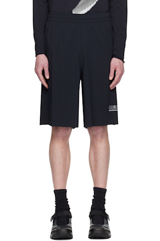 MM6 Maison Margiela: ブラック Salomonエディション ランニング