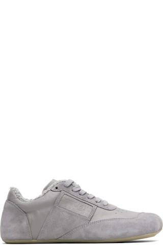 【関税込み】MM6 Maison Margiela グレー Anatomic スニーカー MM6 Maison Margiela: グレー Anatomic スニーカー | SSENSE 日本