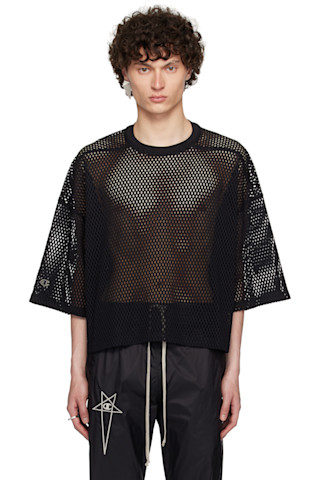 Black Champion Edition Tommy Cropped T-shirt