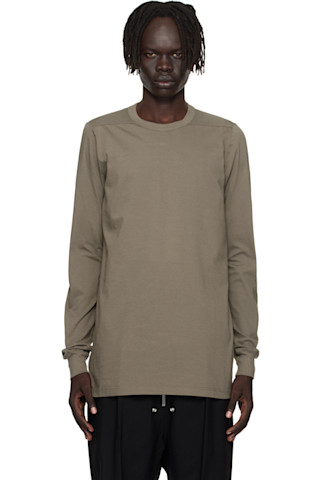 Rick Owensのグレー Concordians Level 長袖Tシャツがセール中