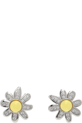 【関税込み】Collina Strada Camomile ピアス Collina Strada: Camomile ピアス | SSENSE 日本