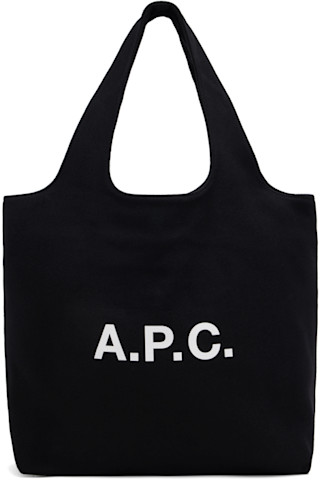 A.P.C.のブラック Ninon トートバッグがセール中