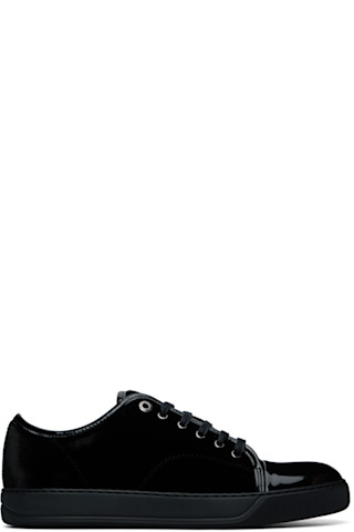 美品　LANVIN DBB1　スニーカー　約25㎝　ブラック　スエード　レザー Lanvinのブラック DBB1 スニーカーがセール中