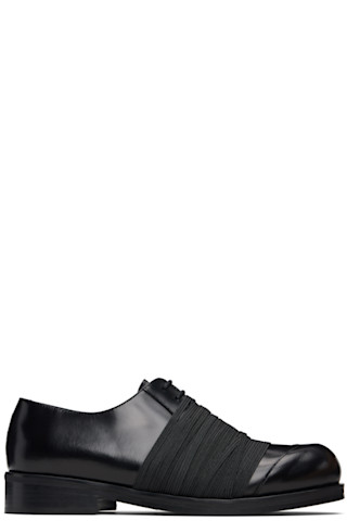 靴 21AW STEFAN COOKE elastic biker derby 43 Black Elastic Biker Derbys by Stefan Cooke on Sale
