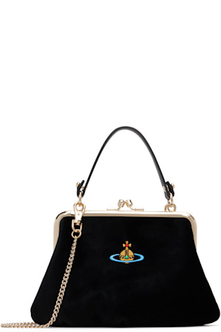 Black Granny Frame Bag by Vivienne Westwood on Sale