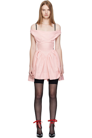 Vivienne Westwood: Pink Sunday Minidress | SSENSE