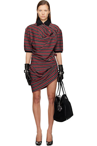 Vivienne Westwoodのレッド＆ブラック Ming ポロ ミニワンピースがセール中
